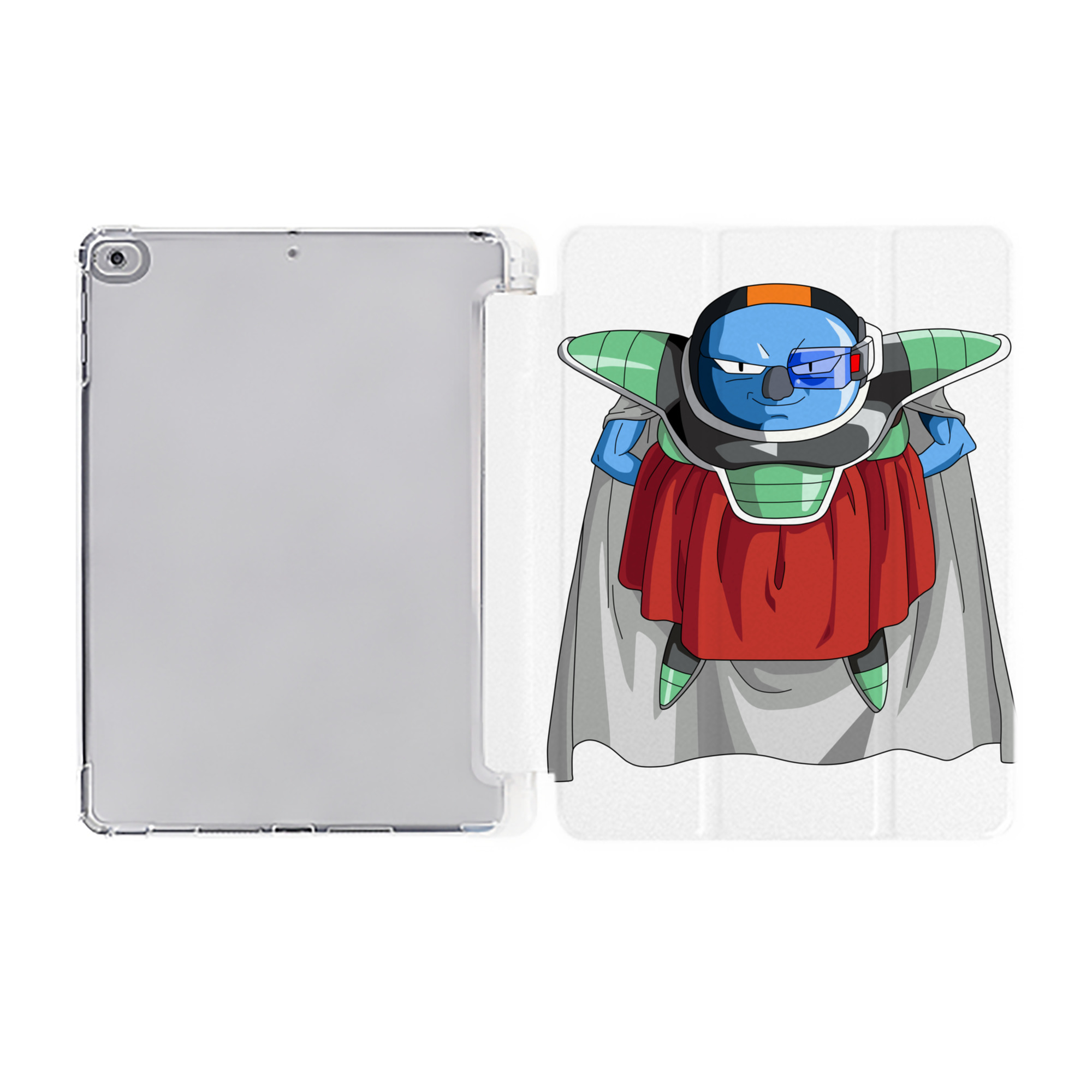 （画像用） ドラゴンボール DRAGON BALL IPad ケース ペン収納付き 三つ折りスタンド PUレザー×シリコン 対応機種9.5/10.5/10.9インチ